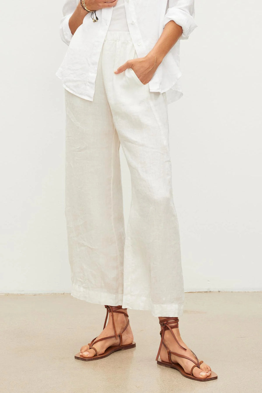 Lola Woven Linen Pant