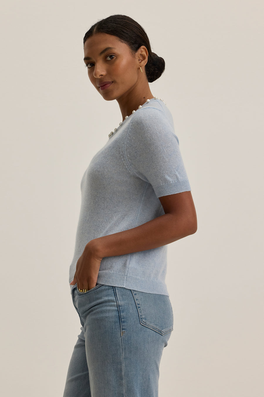 Yara Cashmere Top