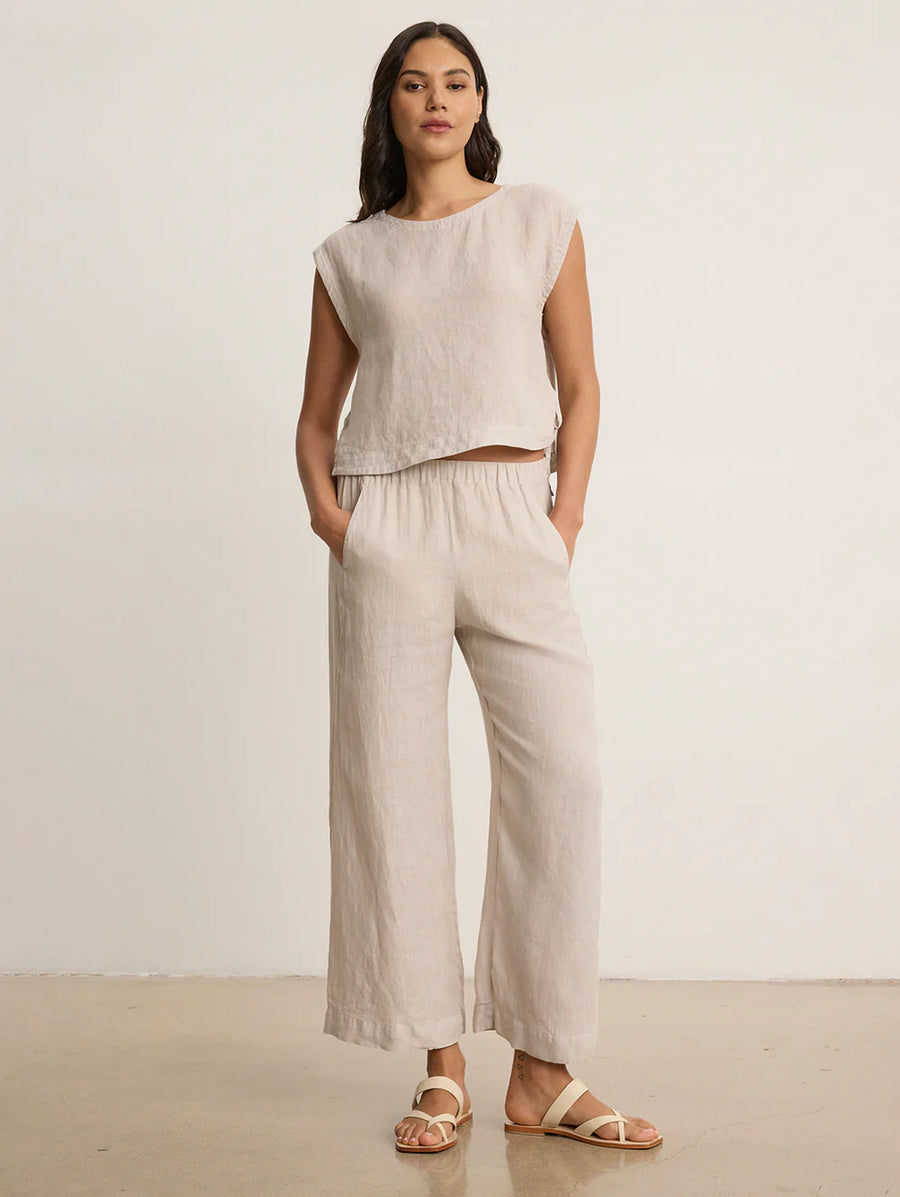 Lola Woven Linen Pant