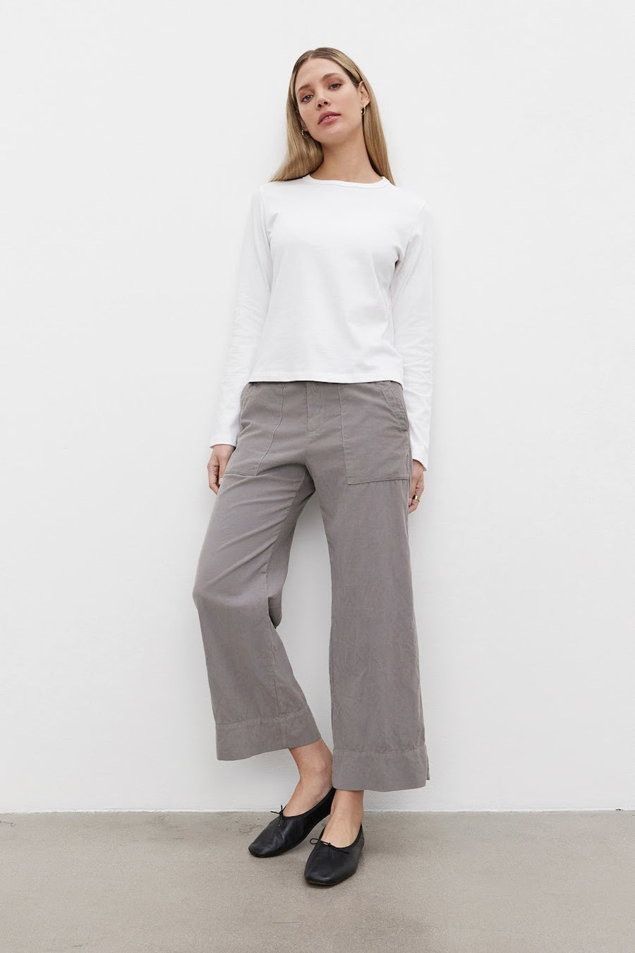 Vera Corduroy Cropped Pant