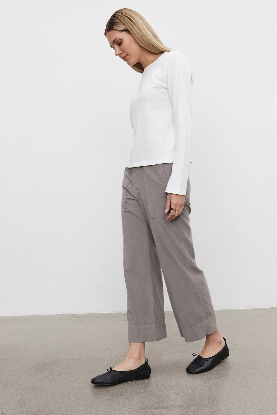 Vera Corduroy Cropped Pant