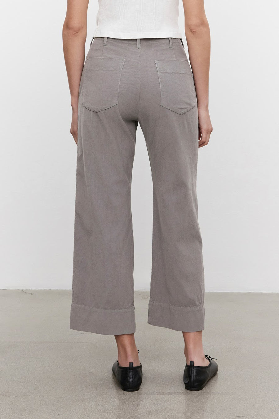 Vera Corduroy Cropped Pant