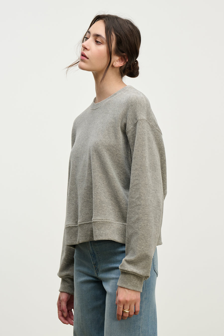 Halima Velour Top