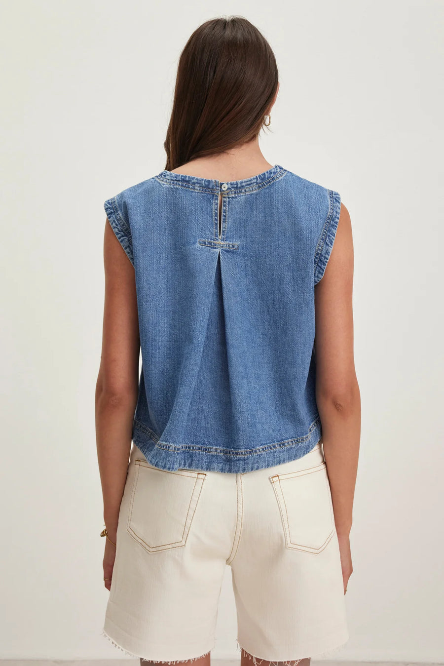 Loren Denim Top