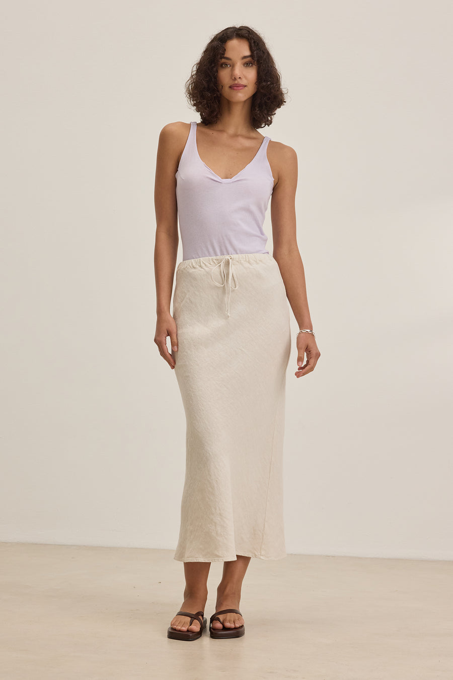 Beka Heavy Linen Skirt