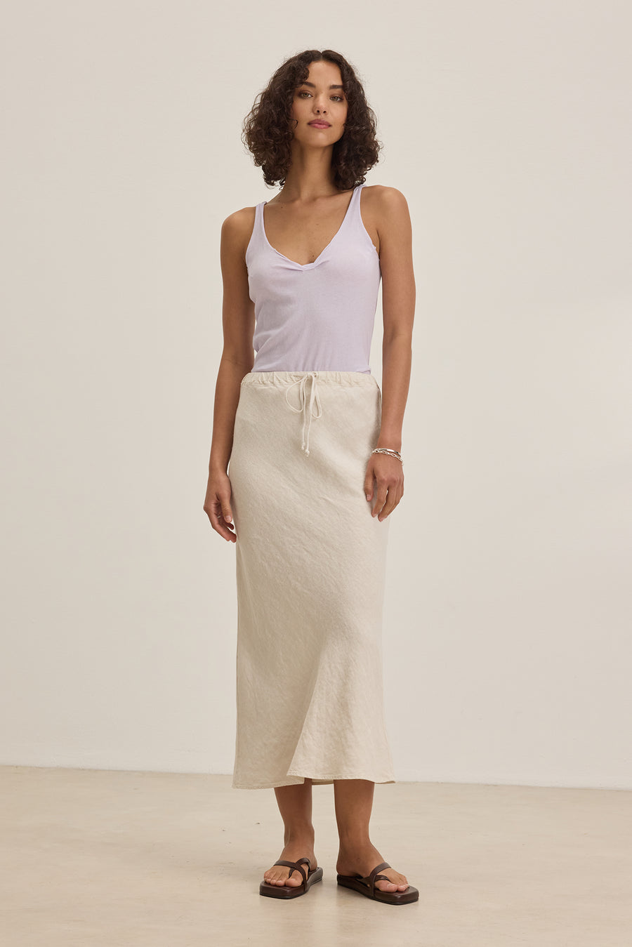 Beka Heavy Linen Skirt