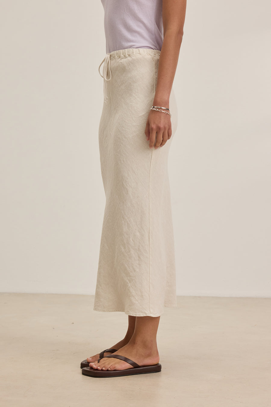 Beka Heavy Linen Skirt