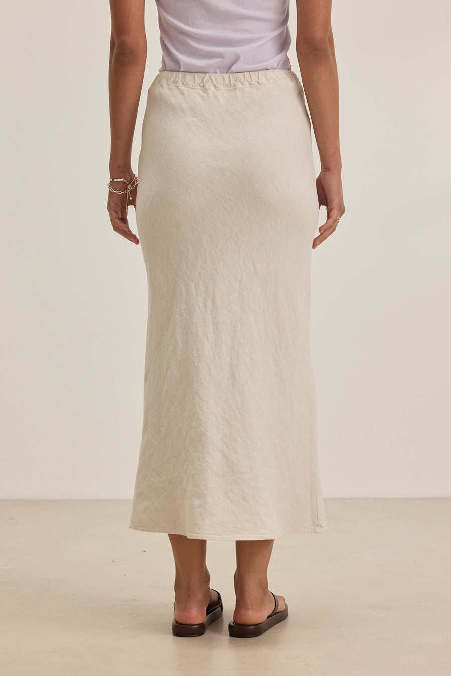 Beka Heavy Linen Skirt