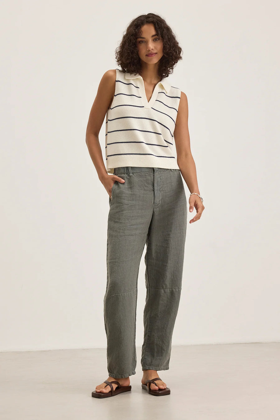 Taylor Heavy Linen Pant