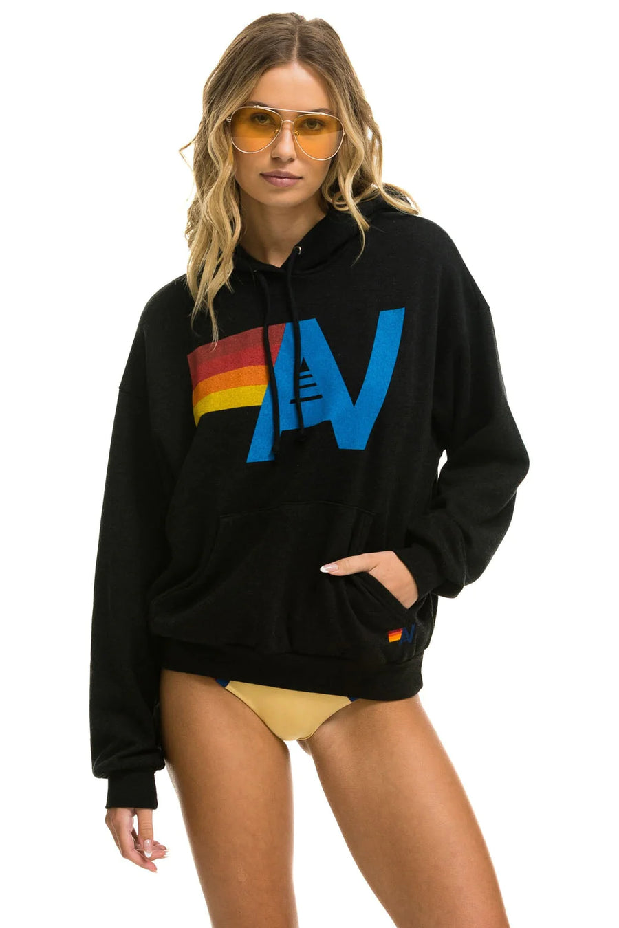 AV Logo Pullover Hoodie Relaxed