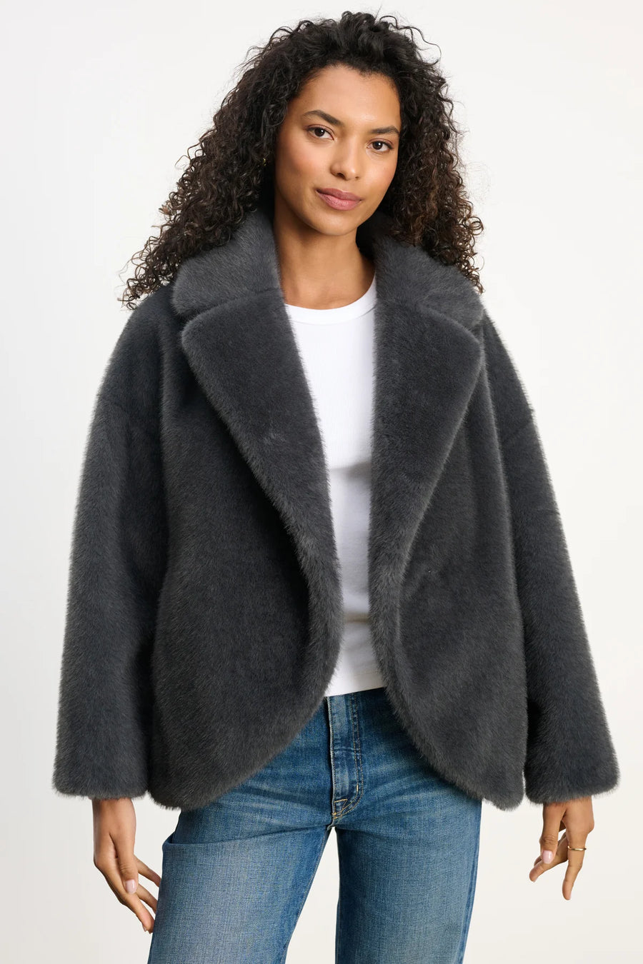 Carolyn Lux Fur Jacket
