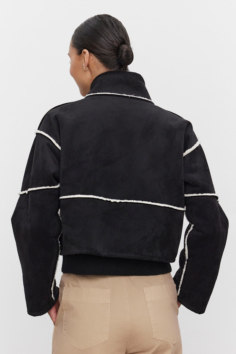 Kelly Reversible Sherpa Jacket