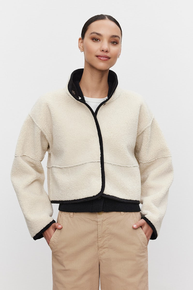 Kelly Reversible Sherpa Jacket