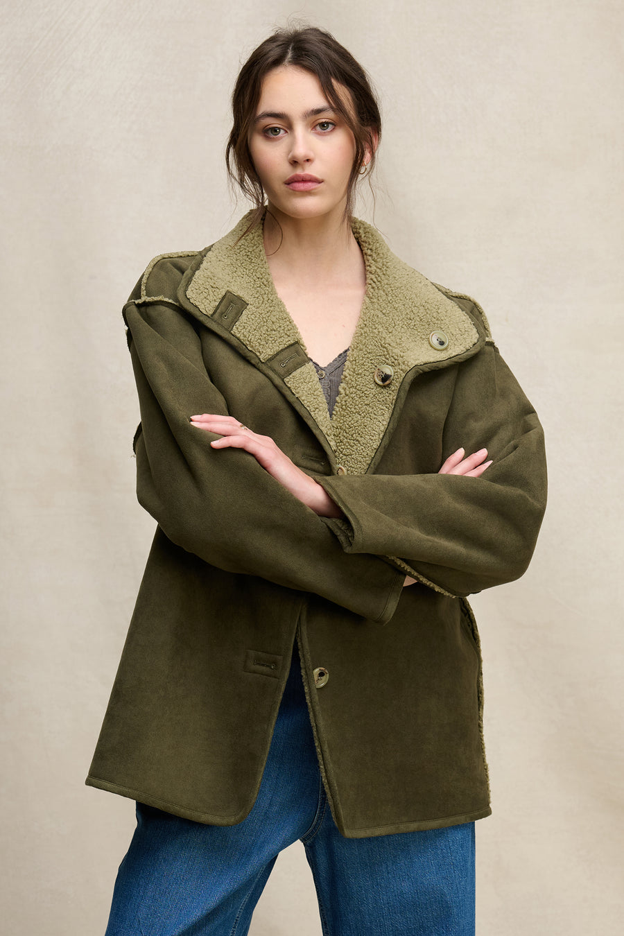 Shona Lux Sherpa Jacket