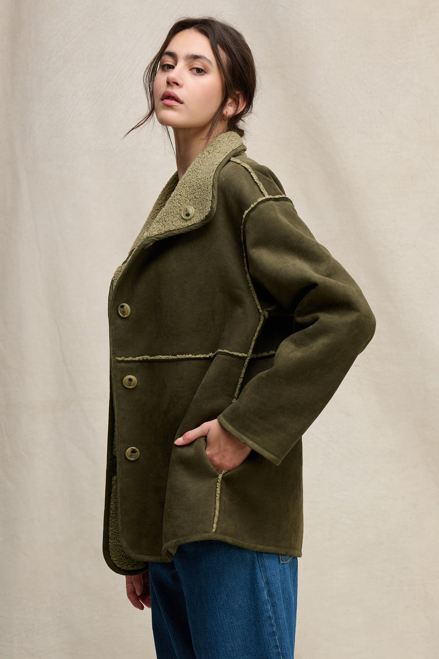 Shona Lux Sherpa Jacket