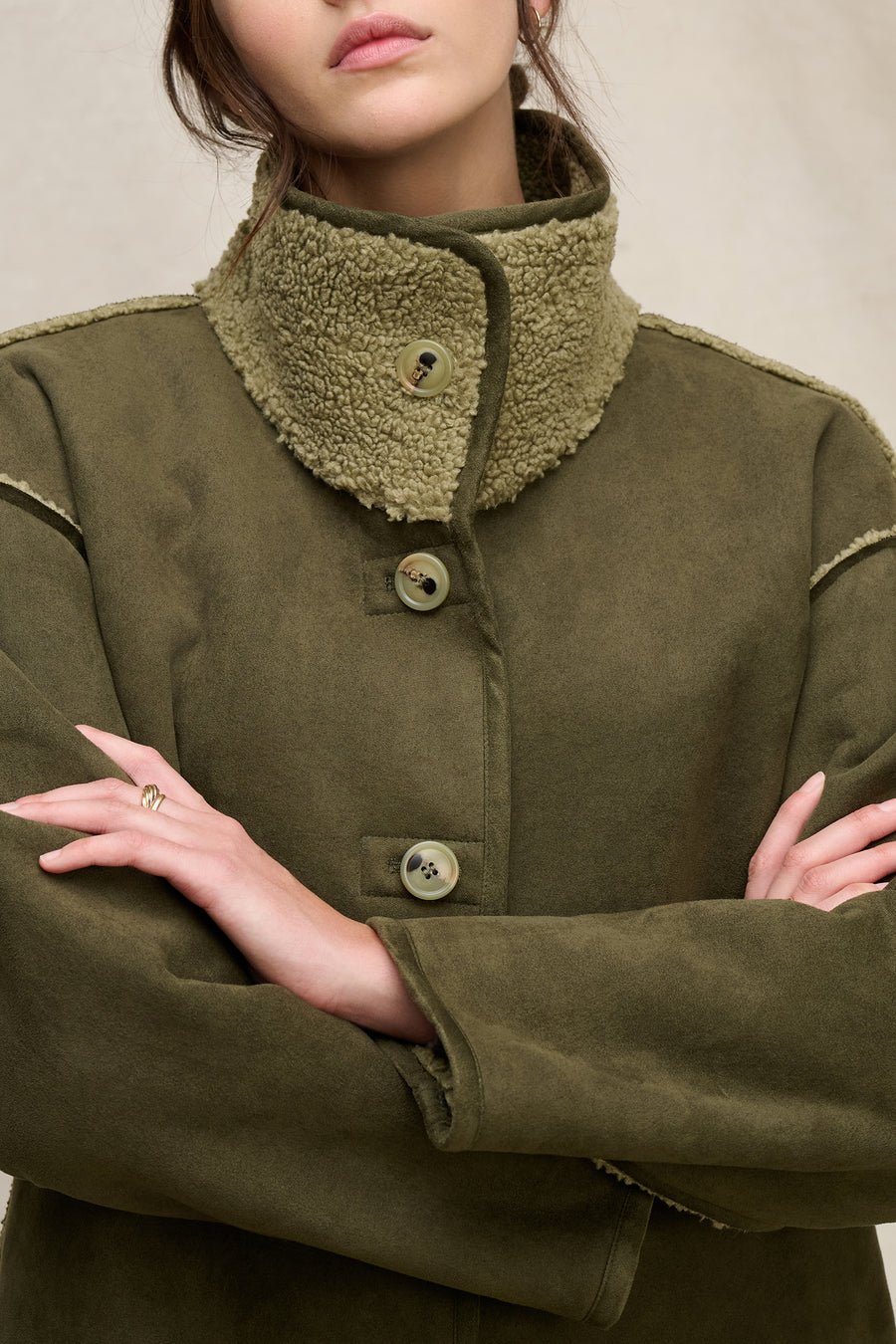 Shona Lux Sherpa Jacket