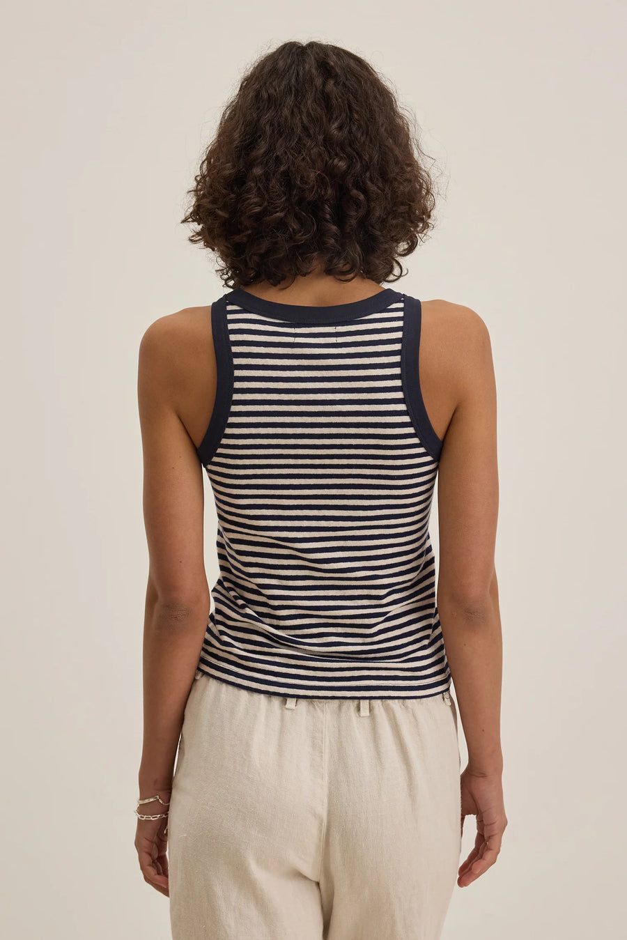 Lua Yarn Dye Jersey Stripe Tank