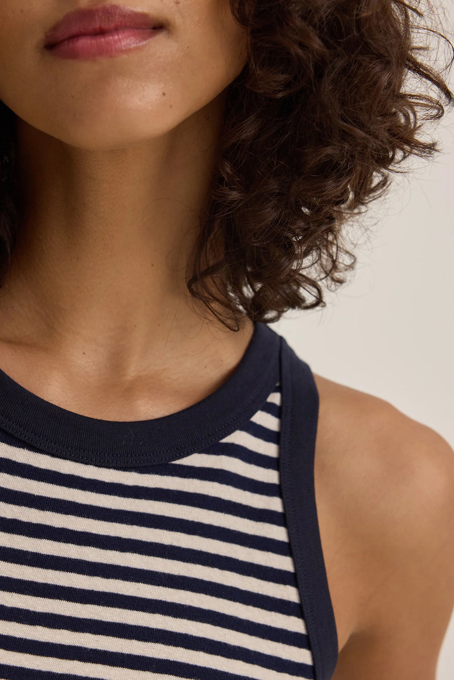 Lua Yarn Dye Jersey Stripe Tank