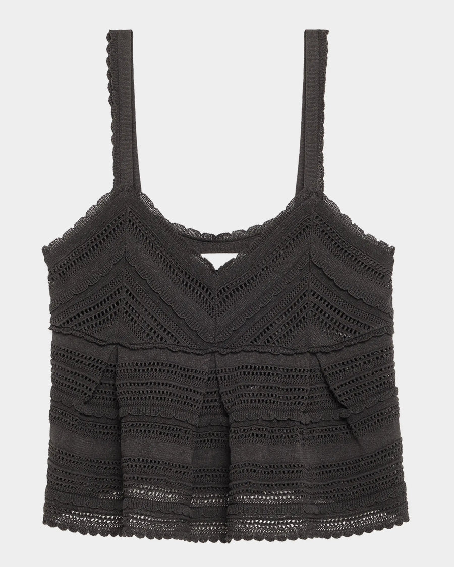 Lucky Lace Knit Tank