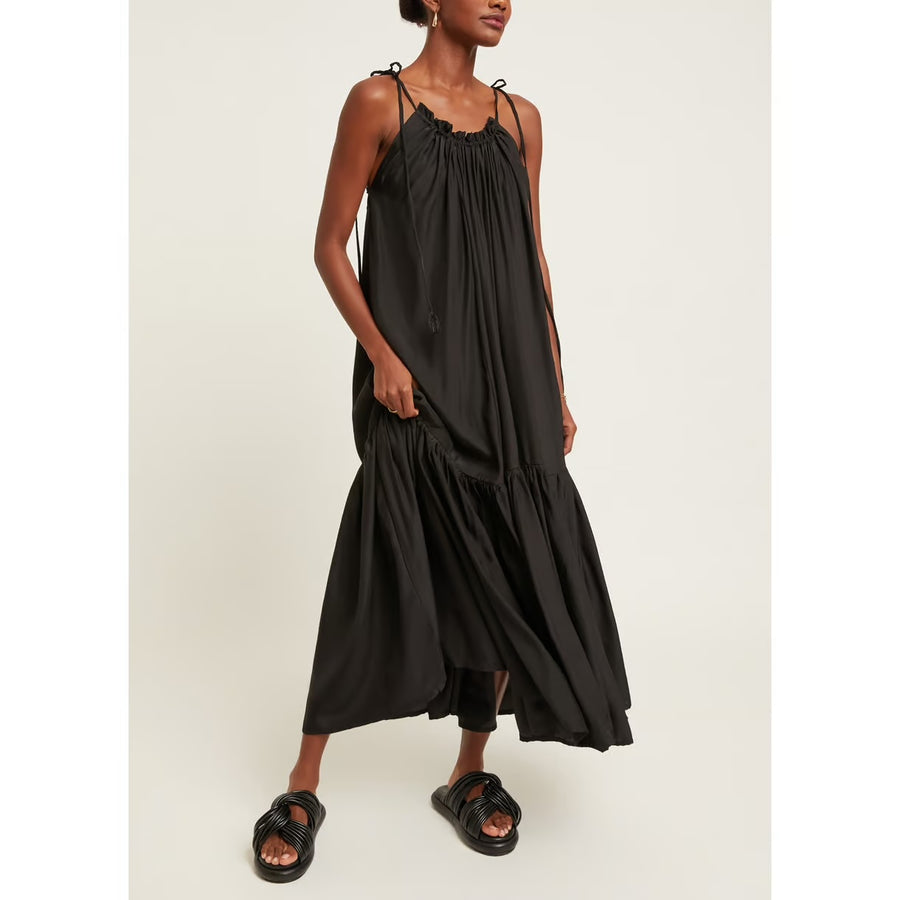 Jerusha Maxi Silk Dress