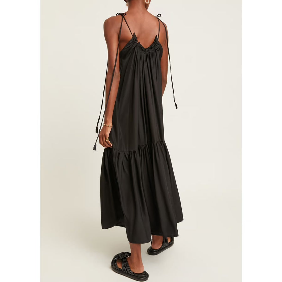 Jerusha Maxi Silk Dress