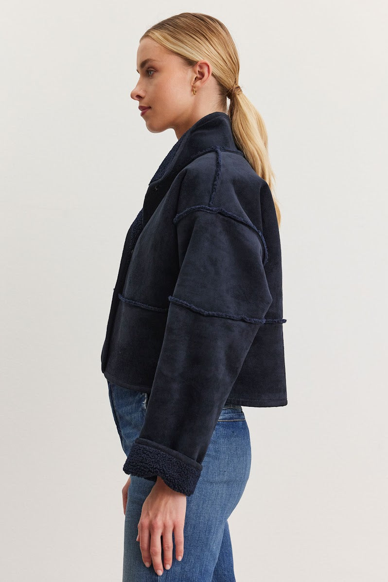 Kelly Reversible Sherpa Jacket