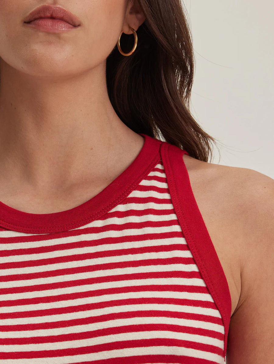 Lua Yarn Dye Jersey Stripe Tank