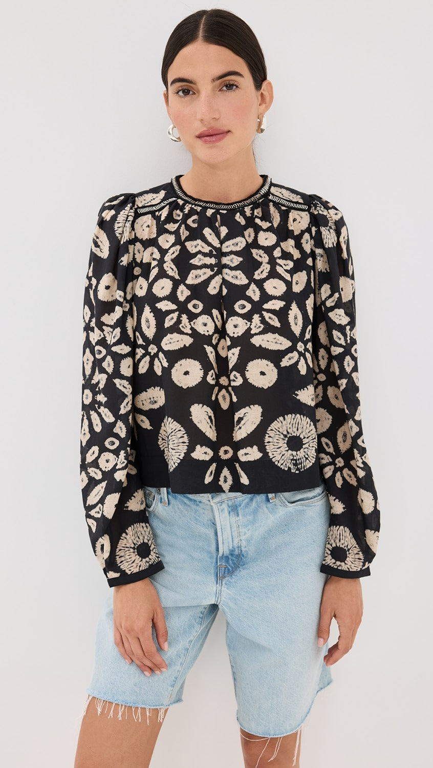 Thea Print Top