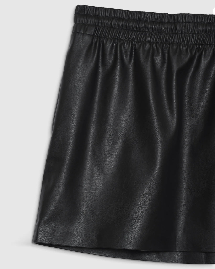 Soto Vegan Leather Skirt