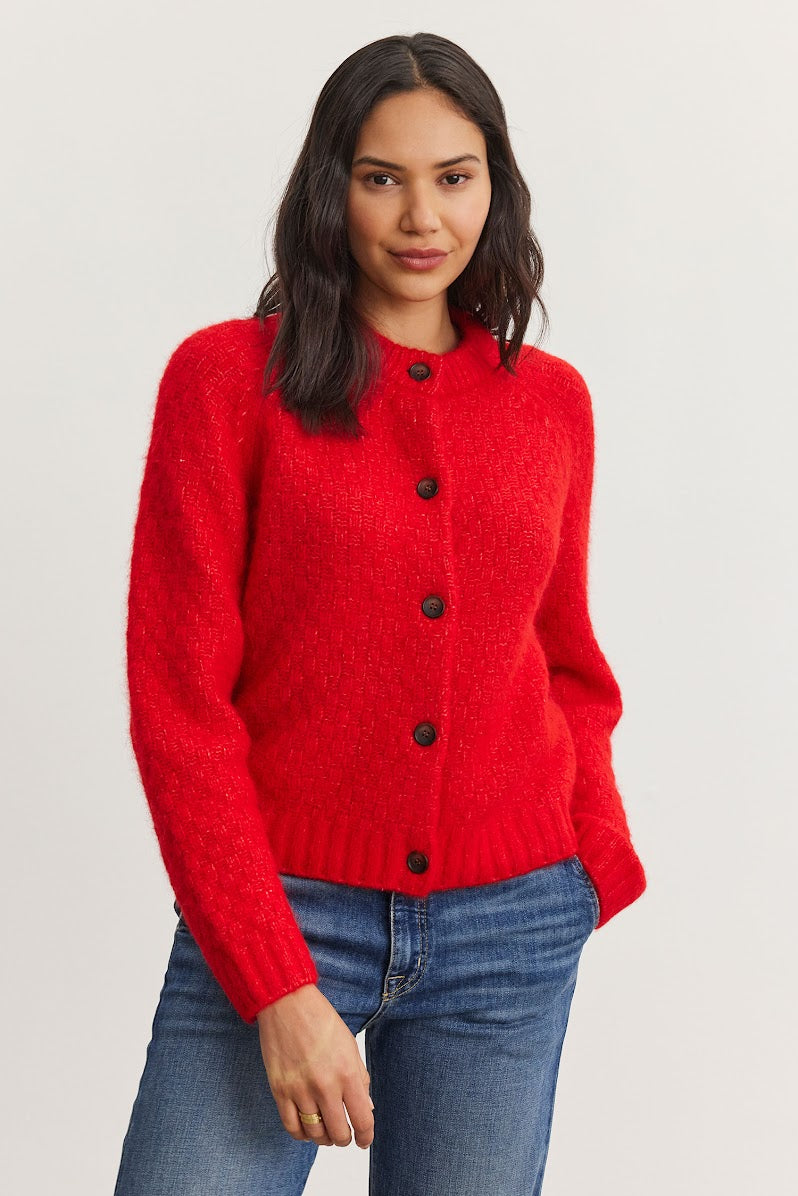 Chantal Textured Cardigan