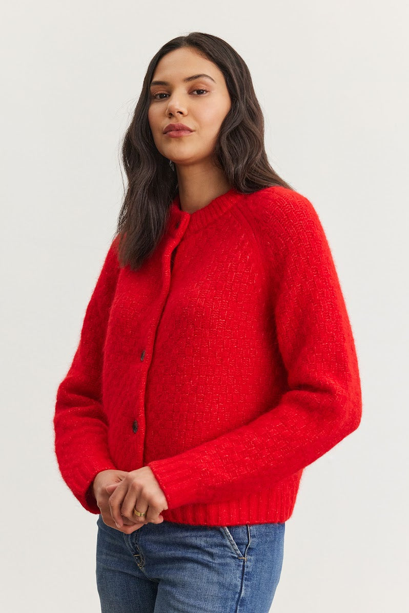 Chantal Textured Cardigan