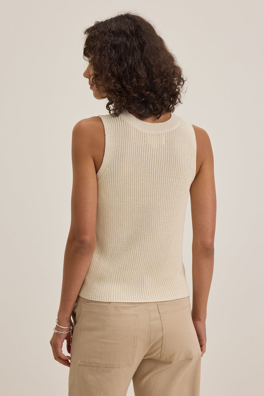 Muna Textured Cotton Sweater