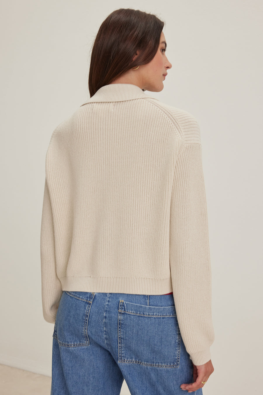 Taj Textured Cotton Sweater