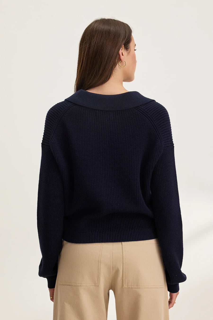 Taj Textured Cotton Sweater