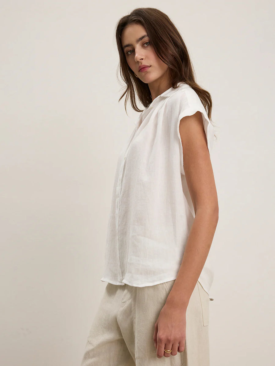 Elowen Linen Top