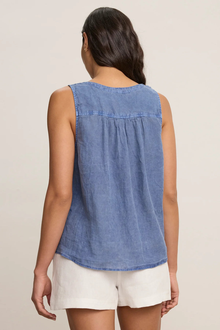 Tacy Linen Top