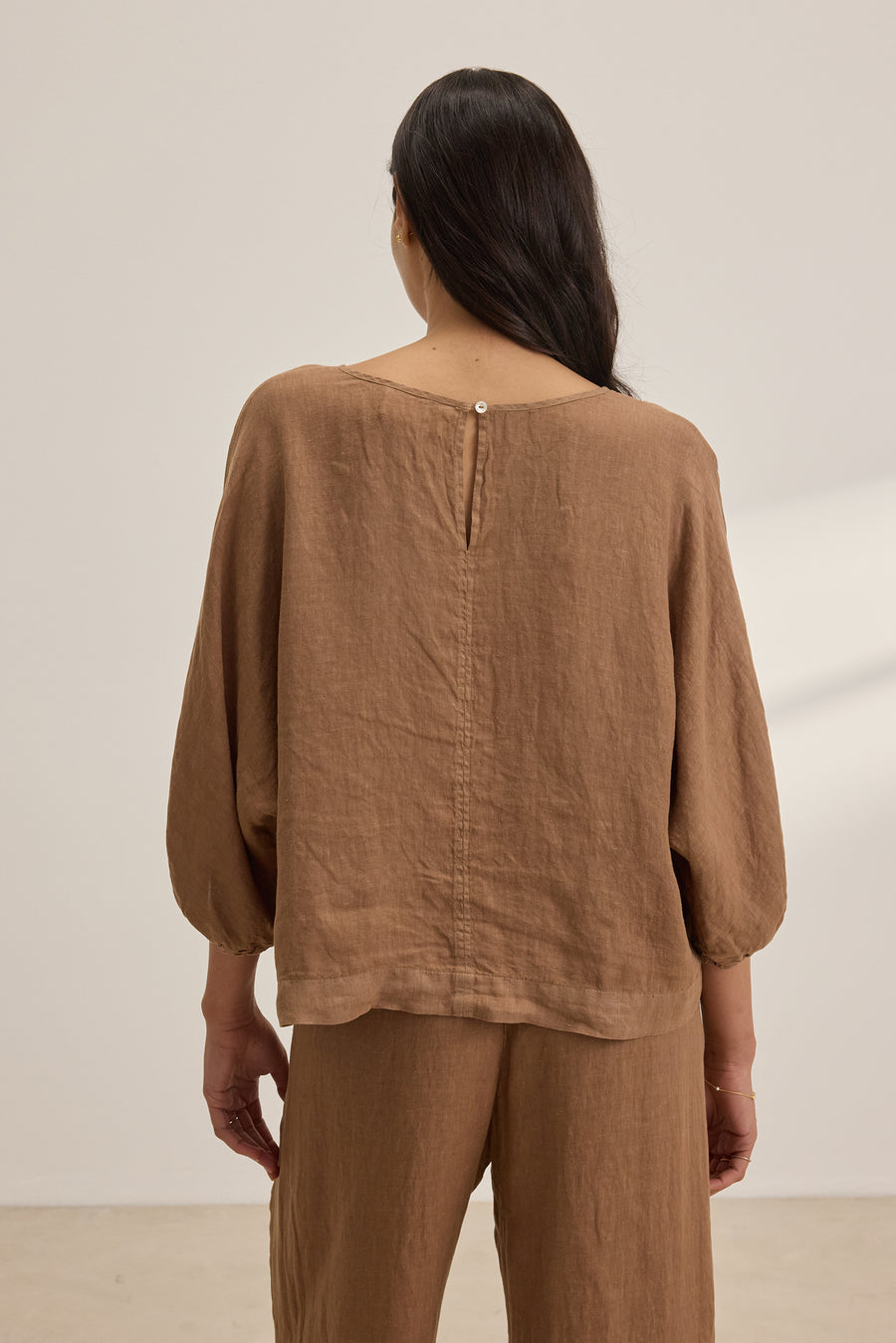 Cass Linen Top