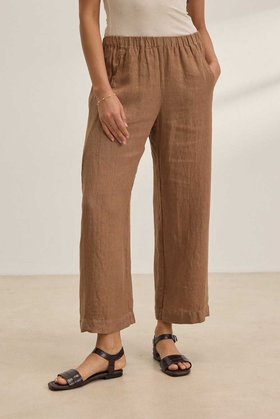 Lola Woven Linen Pant