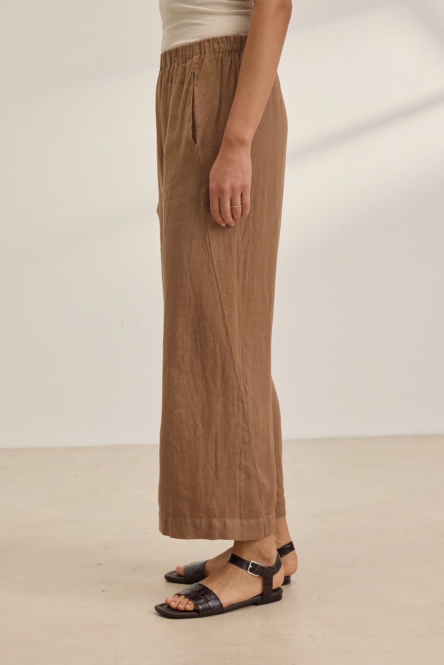 Lola Woven Linen Pant