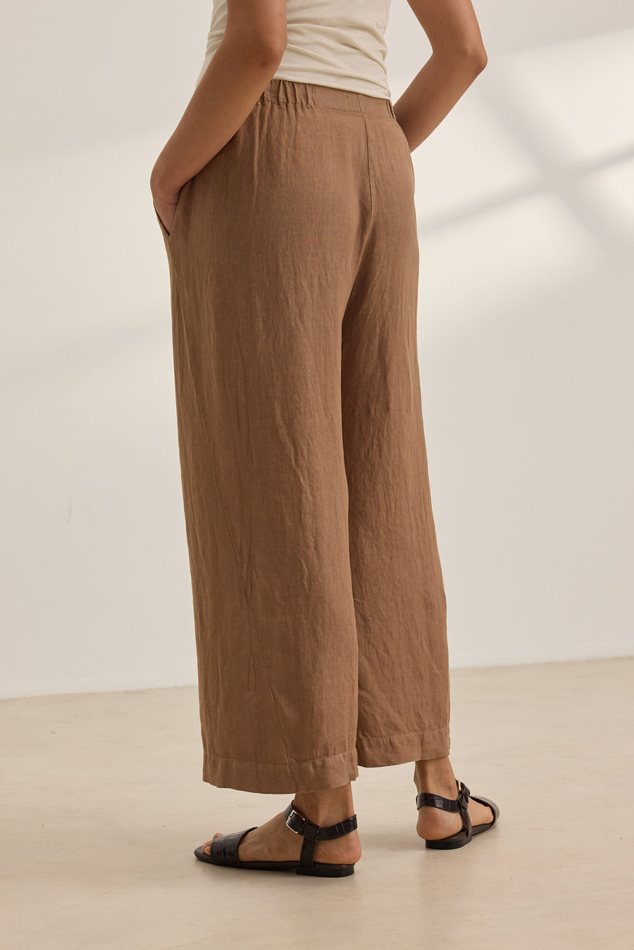 Lola Woven Linen Pant