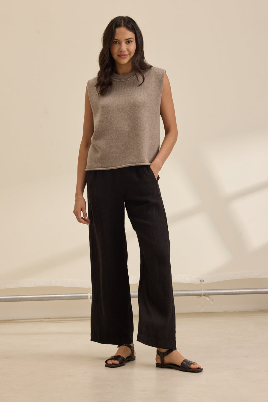 Stephanie Linen Pant