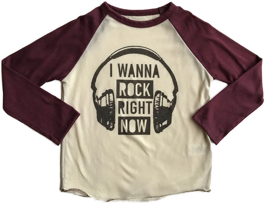 Rock Right Now Raglan Rowdy Sprout
