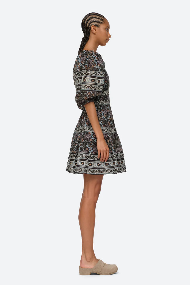 Marlee Print Puff Sleeve Dress