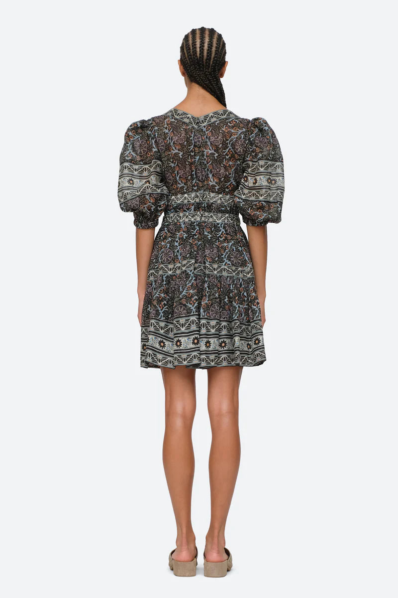 Marlee Print Puff Sleeve Dress