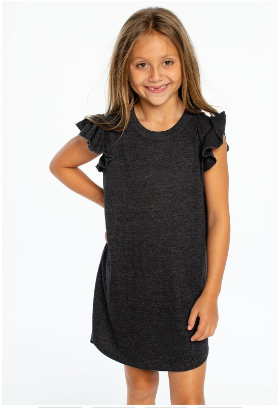 Chaser flutter sleeve dress sale